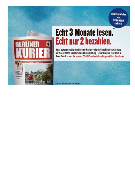 Berliner Kurier 19.10.2018