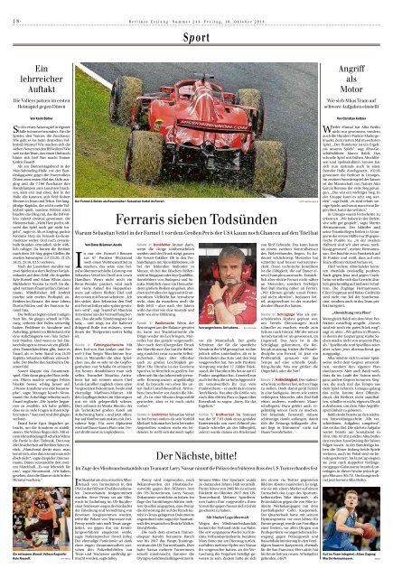 Berliner Zeitung 19.10.2018