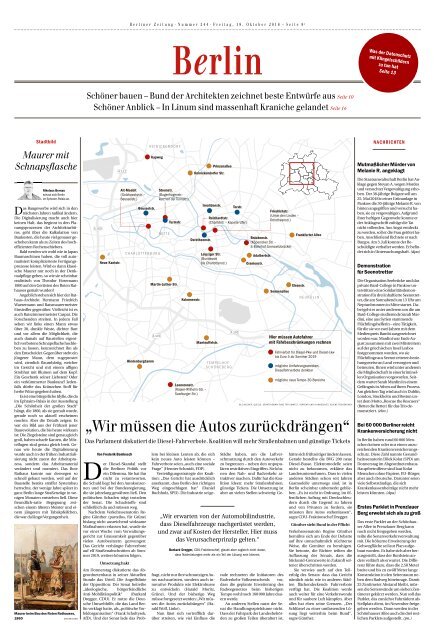 Berliner Zeitung 19.10.2018