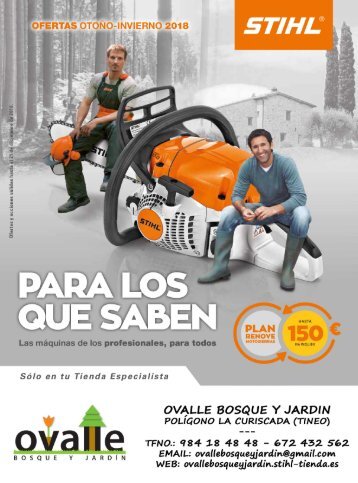 OFERTAS OTOÑO 2018 STIHL-VIKING