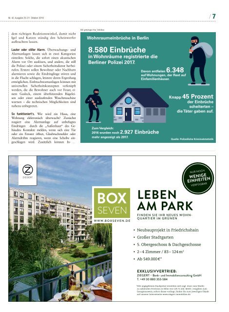 Berliner Kurier 20.10.2018