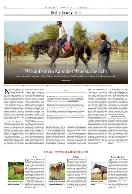 Berliner Zeitung 20.10.2018