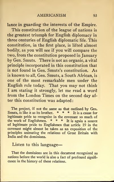 AMERICAN PROBLEMS by WILLIAM E.BORAH 1924