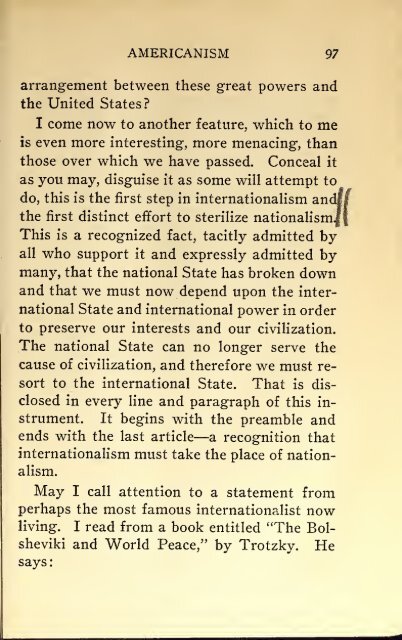 AMERICAN PROBLEMS by WILLIAM E.BORAH 1924