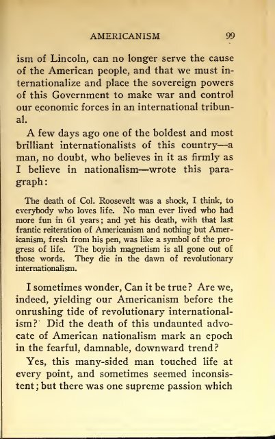 AMERICAN PROBLEMS by WILLIAM E.BORAH 1924