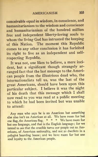 AMERICAN PROBLEMS by WILLIAM E.BORAH 1924