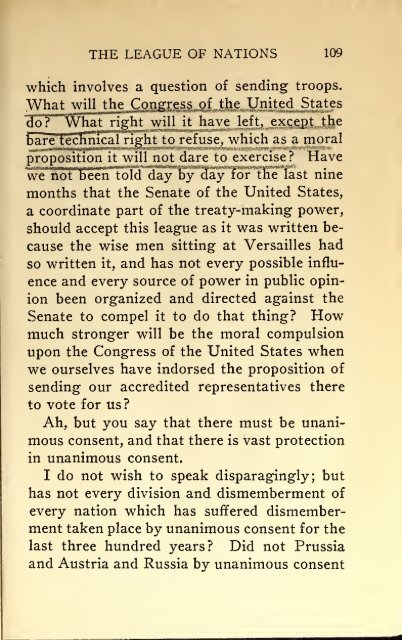 AMERICAN PROBLEMS by WILLIAM E.BORAH 1924