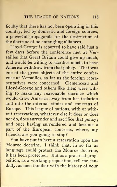 AMERICAN PROBLEMS by WILLIAM E.BORAH 1924