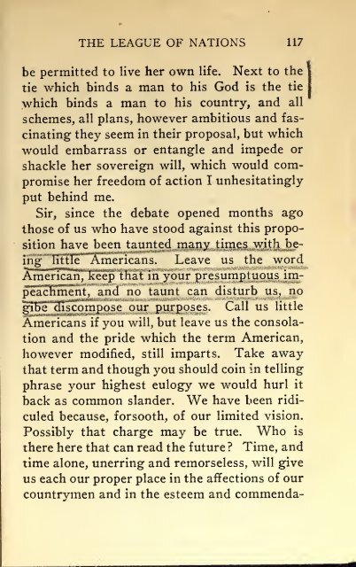 AMERICAN PROBLEMS by WILLIAM E.BORAH 1924