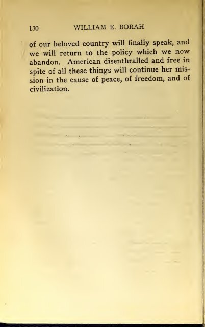 AMERICAN PROBLEMS by WILLIAM E.BORAH 1924