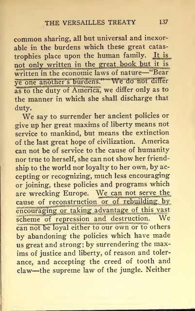 AMERICAN PROBLEMS by WILLIAM E.BORAH 1924