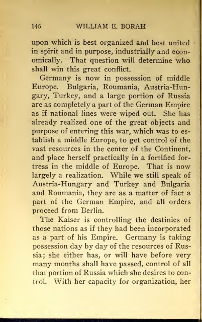 AMERICAN PROBLEMS by WILLIAM E.BORAH 1924