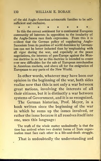 AMERICAN PROBLEMS by WILLIAM E.BORAH 1924