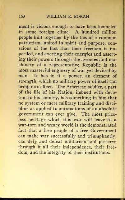 AMERICAN PROBLEMS by WILLIAM E.BORAH 1924