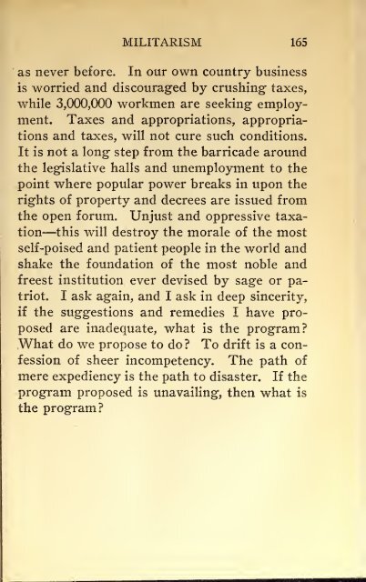 AMERICAN PROBLEMS by WILLIAM E.BORAH 1924