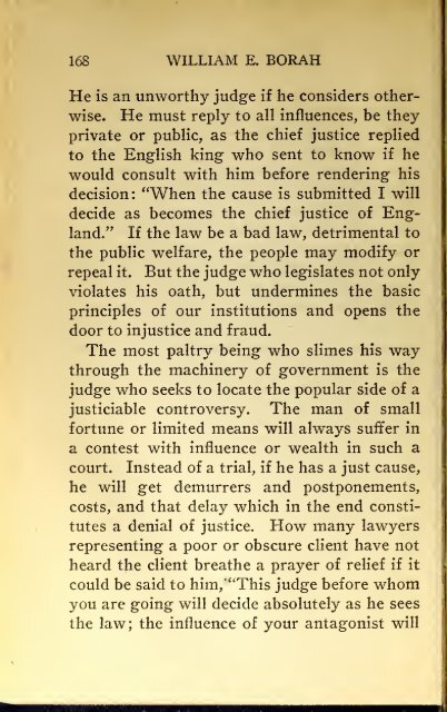 AMERICAN PROBLEMS by WILLIAM E.BORAH 1924