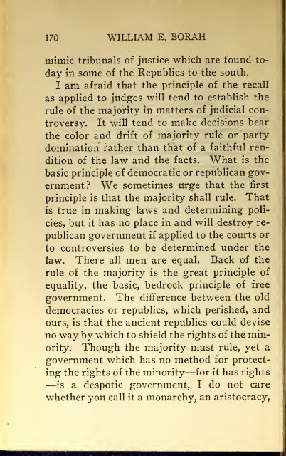 AMERICAN PROBLEMS by WILLIAM E.BORAH 1924