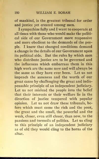 AMERICAN PROBLEMS by WILLIAM E.BORAH 1924