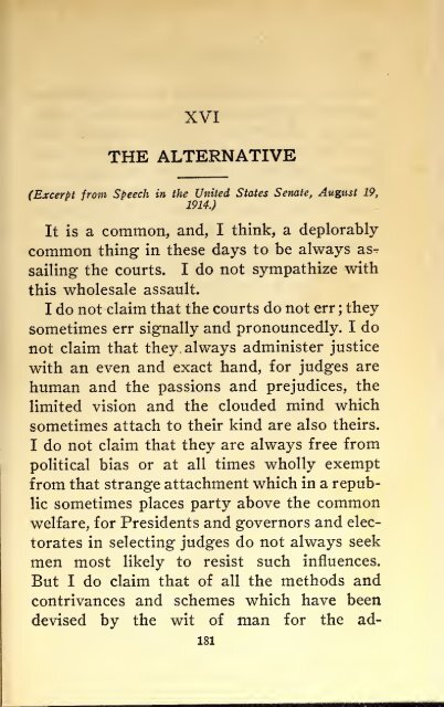 AMERICAN PROBLEMS by WILLIAM E.BORAH 1924