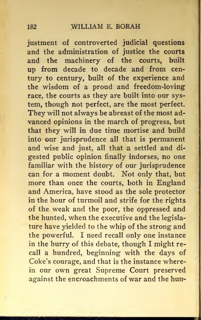 AMERICAN PROBLEMS by WILLIAM E.BORAH 1924