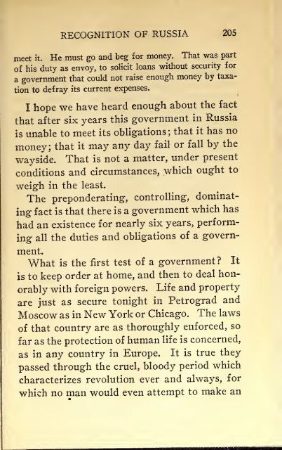 AMERICAN PROBLEMS by WILLIAM E.BORAH 1924