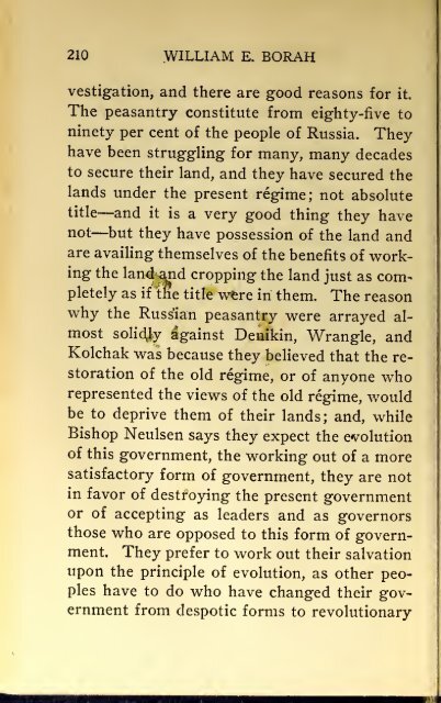 AMERICAN PROBLEMS by WILLIAM E.BORAH 1924