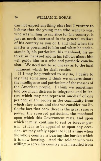 AMERICAN PROBLEMS by WILLIAM E.BORAH 1924