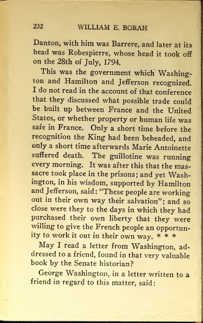 AMERICAN PROBLEMS by WILLIAM E.BORAH 1924