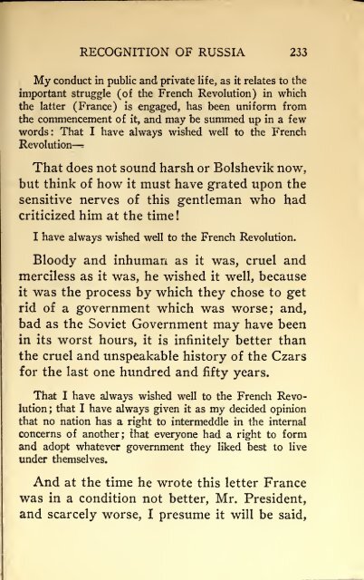 AMERICAN PROBLEMS by WILLIAM E.BORAH 1924