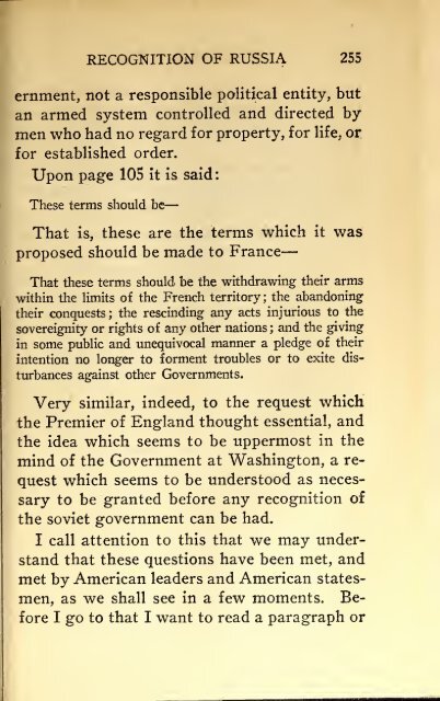 AMERICAN PROBLEMS by WILLIAM E.BORAH 1924