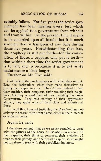 AMERICAN PROBLEMS by WILLIAM E.BORAH 1924