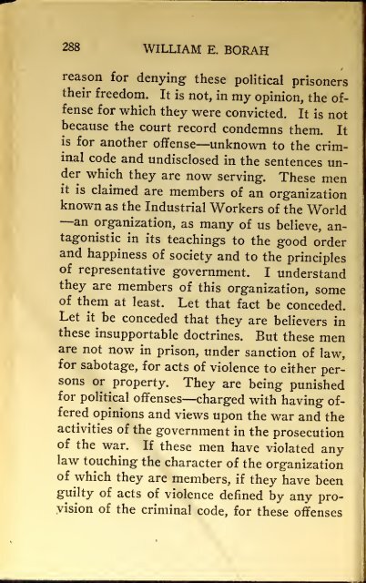 AMERICAN PROBLEMS by WILLIAM E.BORAH 1924