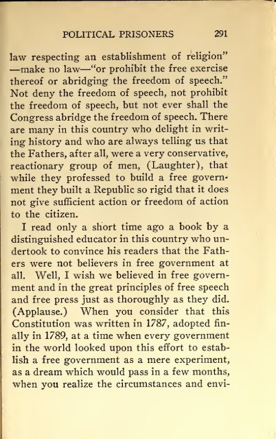 AMERICAN PROBLEMS by WILLIAM E.BORAH 1924