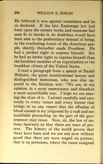 AMERICAN PROBLEMS by WILLIAM E.BORAH 1924