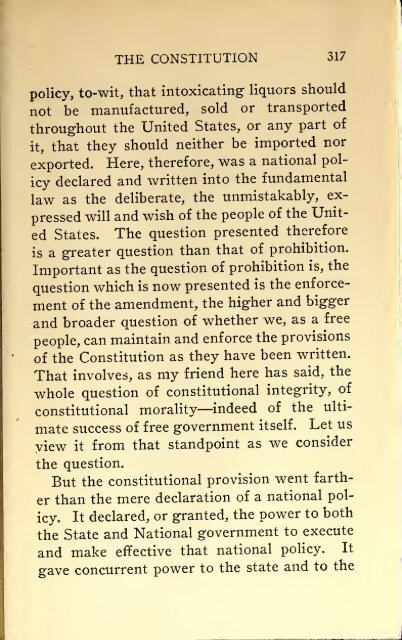 AMERICAN PROBLEMS by WILLIAM E.BORAH 1924