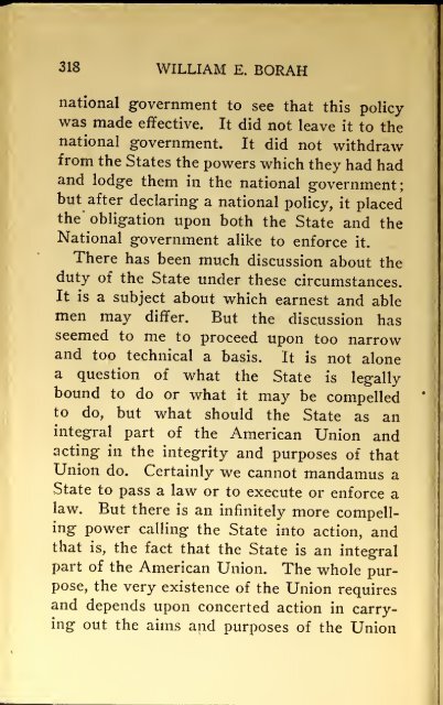 AMERICAN PROBLEMS by WILLIAM E.BORAH 1924