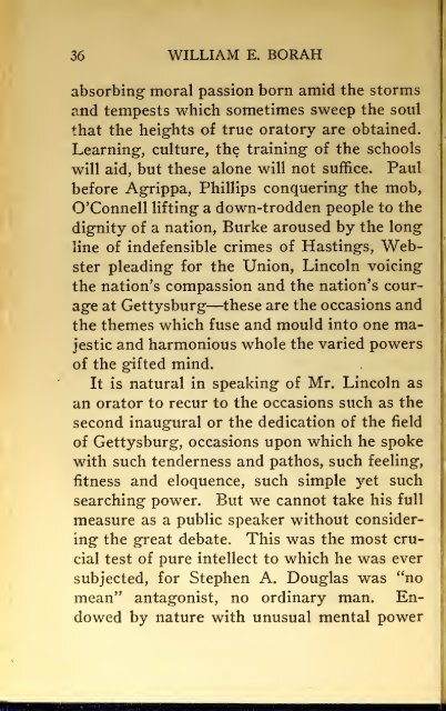 AMERICAN PROBLEMS by WILLIAM E.BORAH 1924