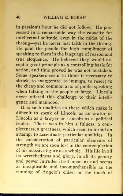 AMERICAN PROBLEMS by WILLIAM E.BORAH 1924