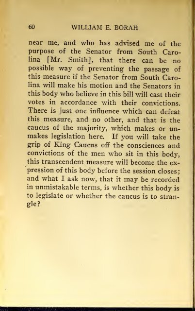 AMERICAN PROBLEMS by WILLIAM E.BORAH 1924