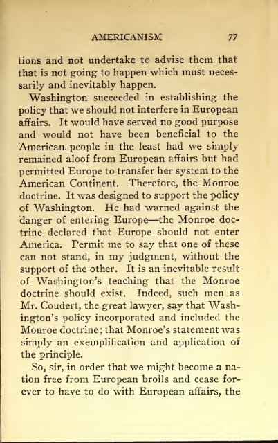 AMERICAN PROBLEMS by WILLIAM E.BORAH 1924