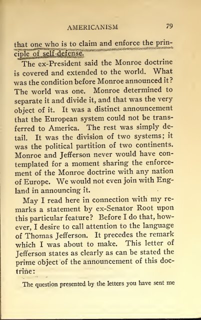 AMERICAN PROBLEMS by WILLIAM E.BORAH 1924