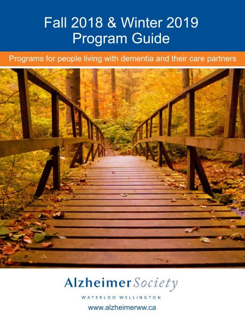 Fall 2018 &amp; Winter 2019 Program Guide - updated October 2018