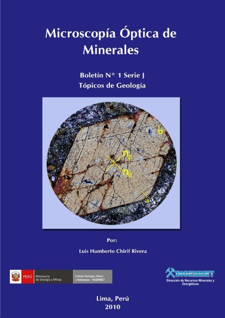 MICROSCOPÍA OPTICA DE MINERALES