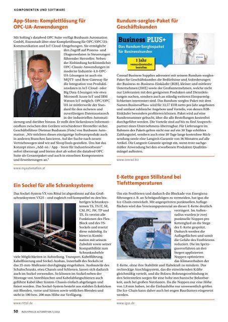 Industrielle Automation 5/2018