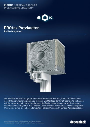 09 - Rollladensystem-PROtex Putzkasten - Zander & Gerlach