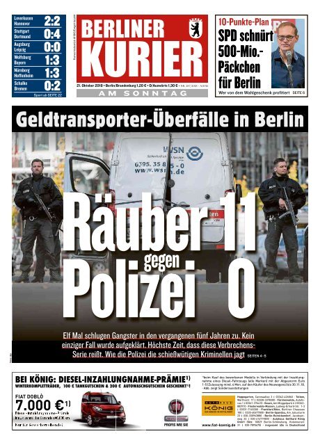 Berliner Kurier 21.10.2018