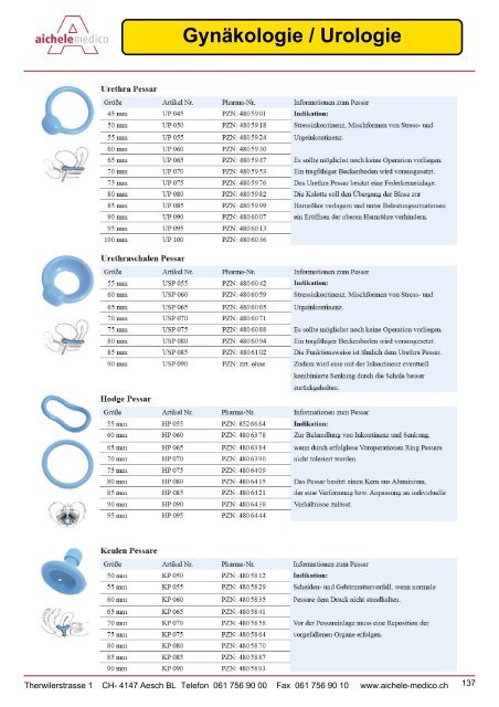 Gynäkologie - Urologie