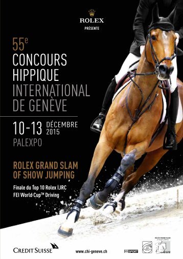 Concours Hippique International de Genève 2015