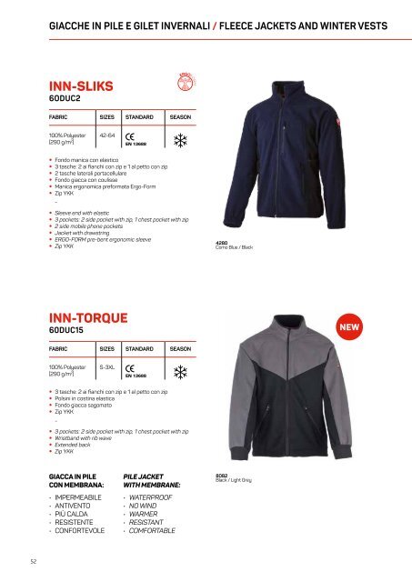 Ducati Workwear - Catalogo 2018
