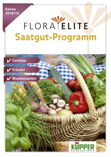 Flora-Elite Saatgut-Programm 2018/2019